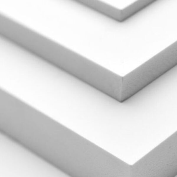 Lastre in PVC semi espanso bianco bassa densità